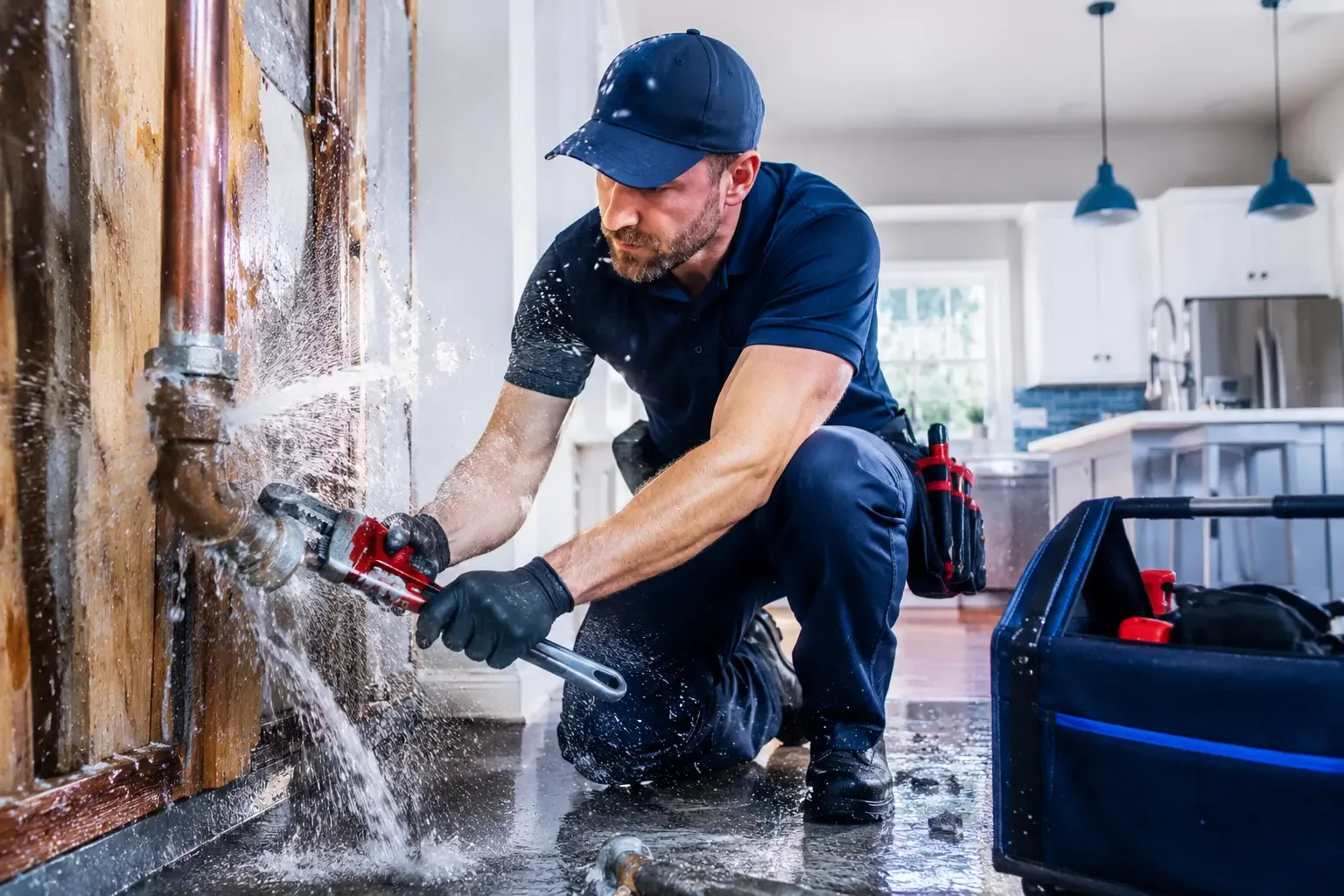 Local emergency pipe repair professionals in Maineville, OH